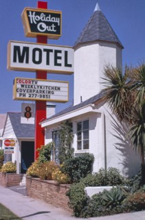 1970s United States -  Holiday Out Motel, Los Angeles, California 1978