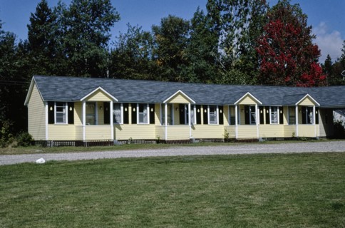 1980s United States -  Mt Jefferson Motel, Randolph, New Hampshire 1984