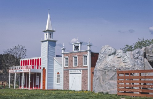 1980s United States -  Enchanted Village at Reptile Gardens, Route 16, Rapid City, South Dakota 1980