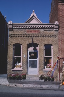 1980s America -  Homestead Store (Charmil Beauty Salon), Main Street, Jonesborough, Tennessee 1987