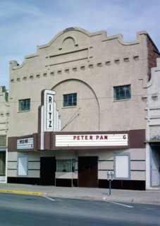 1970s America -  Ritz Theater, Council Grove, Kansas 1977
