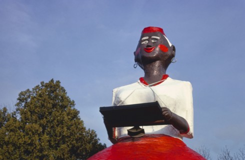 1970s America -  Mammy's Cupboard, Route 61, Natchez, Mississippi 1979