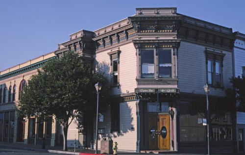 2000s America -  Cafe Waterfront, Eureka, California 2003