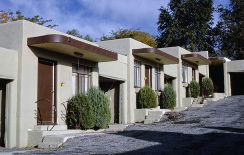 1970s United States -  Shangri-La Motel, Dodge City, Kansas 1979