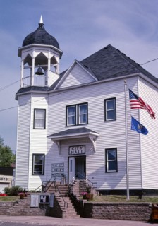 2000s United States -  City Hall (1891), Bennett Avenue, Mellen, Wisconsin 2003