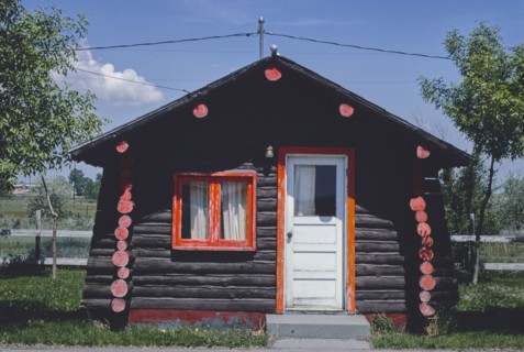 1980s United States -  Louie's Cabin, Laurel, Montana 1980