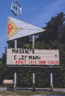 1980s America -  Selma Drive-In, Selma, Alabama 1982
