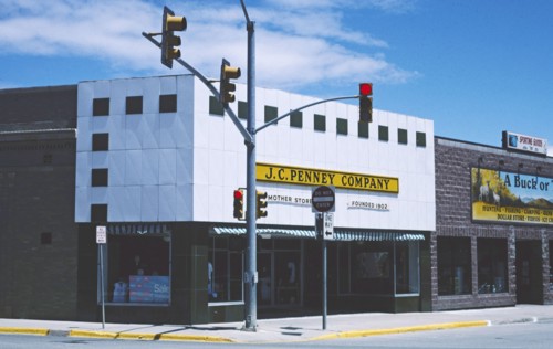 2000s America -  JC Penny mother store, Kemmerer, Wyoming 2004