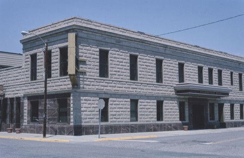 2000s United States -  Yellowstone Bank, Pike Avenue and Pratten Street, Columbus, Montana 2004