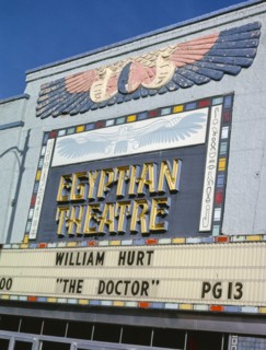 1990s America -  Egyptian Theater, Delta, Colorado 1991