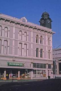 2000s United States -  Masonic Temple, Petaluma Boulevard and Western Avenue, Petaluma, California 2003