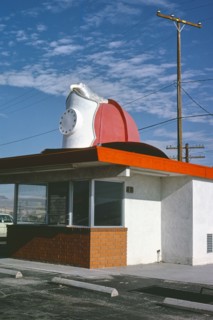 1970s America -   Fire Chief Hat Dog, Barstow, California 1979