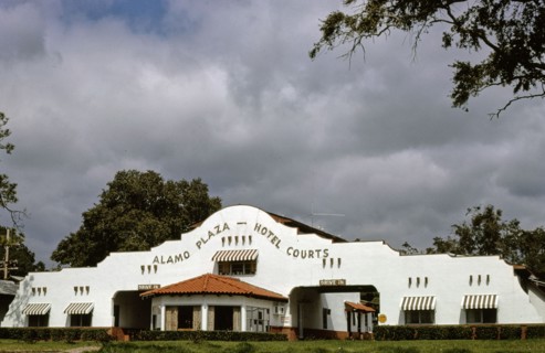 1970s United States -  Alamo Plaza Hotel Courts, Gulfport, Mississippi 1979