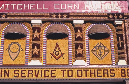 1980s America -   Corn Palace, Mitchell, South Dakota 1987