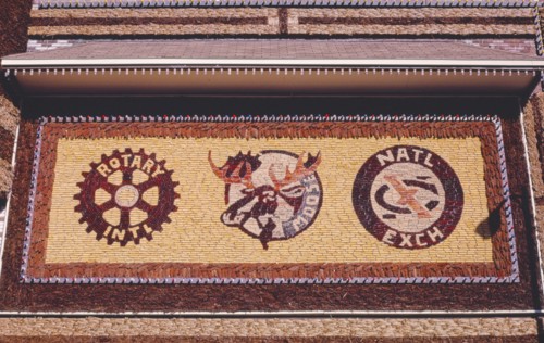 1980s America -   Corn Palace, Mitchell, South Dakota 1987