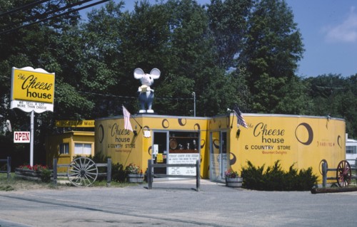 1970s America -  The Cheese House, Sturbridge, Massachusetts 1977