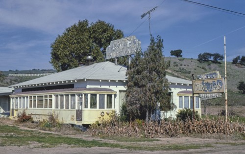 1980s America -   Dining Cars Cafe, Buellton, California 1985
