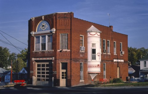 1980s United States -  Fire Dept #9, Frederick Avenue, Saint Joseph, Missouri 1988
