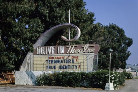 1990s America -  Studio Drive-In, Culver City, California 1991