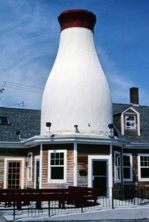 2000s America -  Frates Dairy milk bottle, New Bedford, Massachusetts 2005