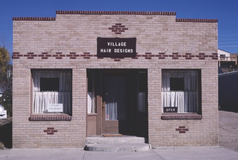 1980s America -  Village Hair Design, Granby, Colorado 1980