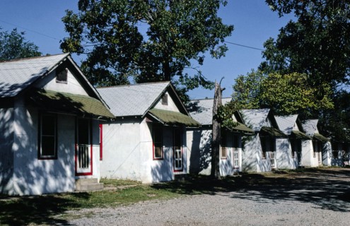1980s United States -  Mark's Motel, Mountain Home, Arkansas 1980