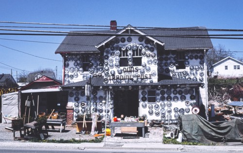 1980s America -  Don's Trading Post, Route 11, Christiansburg, Virginia 1982