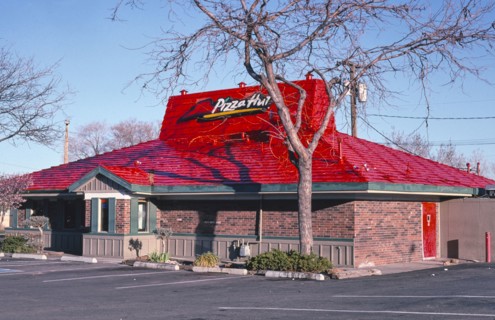 2000s America -   Pizza Hut, Santa Fe, New Mexico 2003