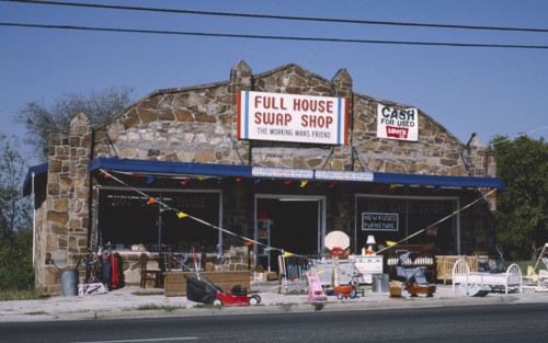 1990s America -  Full House Swap Shop, Weatherford, Texas 1993