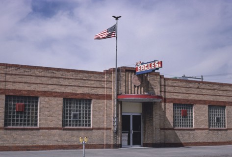 1980s United States -  Eagles Lodge 128 (1941), Thomas Avenue, Cheyenne, Wyoming 1980