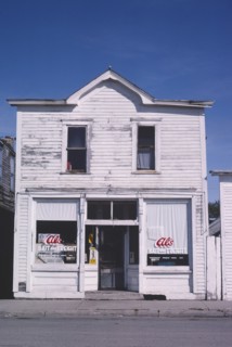 1980s America -  Nelson's Grocery, Washburn, North Dakota 1980
