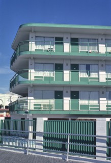 1980s United States -  Island Motel, Atlantic City, New Jersey 1985