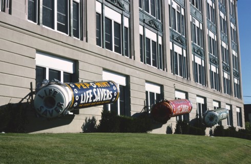 1970s America -  Lifesaver factory, Port Chester, New York 1976