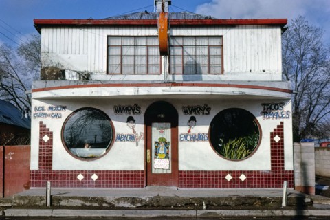 1970s America -   Red Ball Cafe, Albuquerque, New Mexico 1979