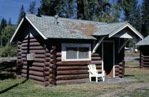 1980s United States -  St Regis Camp Motel, Saint Regis, Montana 1987