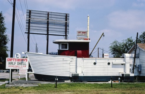 1980s America -  Capt'n Benny's Half Shell, Houston, Texas 1983