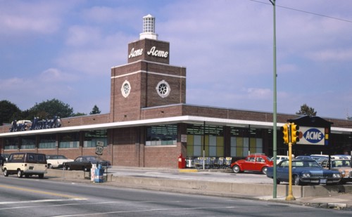 1970s America -  ACME Market, Haverford, Pennsylvania 1977