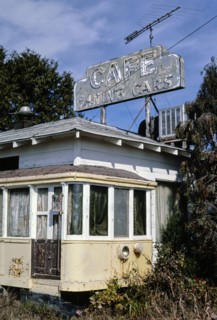 1980s America -   Dining Cars Cafe, Buellton, California 1985