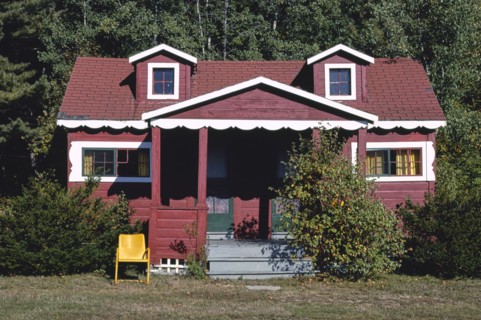 1980s United States -  Trail's End Motel, Route 2, Hanover, Maine 1984
