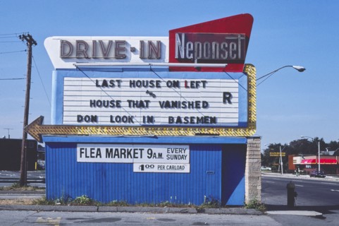 1980s America -  Neponset Drive-In, Dorchester, Massachusetts 1984
