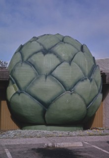 1990s America -   Giant artichoke, Castroville, California 1991
