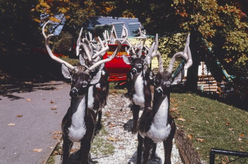 1990s America -   Santa's Workshop, North Pole, New York 1995