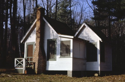 1980s United States -  White House Cabin, Bolton Landing, New York 1985