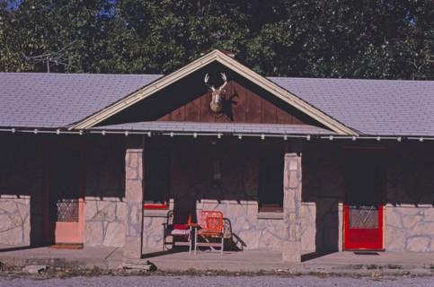 1980s United States -  Pine Lodge Motel, Bull Shoals, Arkansas 1980