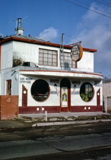 1970s America -   Red Ball Cafe, Albuquerque, New Mexico 1979
