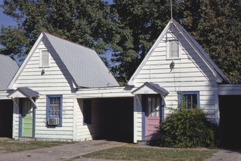 1970s United States -  Blue Bird Tourist Court, Pine Bluff, Arkansas 1979
