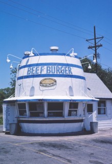 1980s America -   Beef Burger, Amarillo, Texas 1982