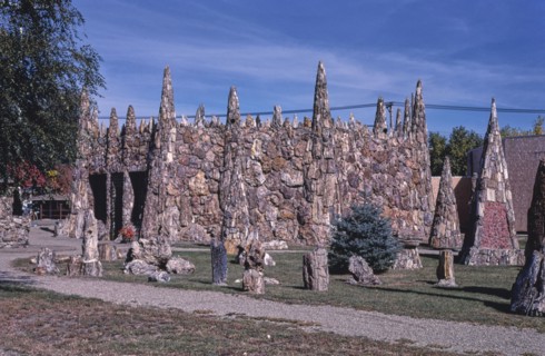 1980s America -   Petrified Rock Park, Lemmon, South Dakota 1987