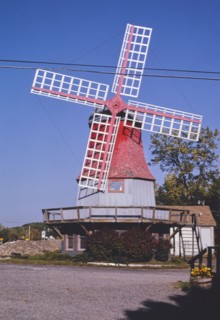 1990s United States -  Windmill Court office, Seneca Falls, New York 1995
