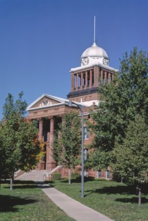 1980s United States -  Clay County Courthouse, Spencer, Iowa 1988